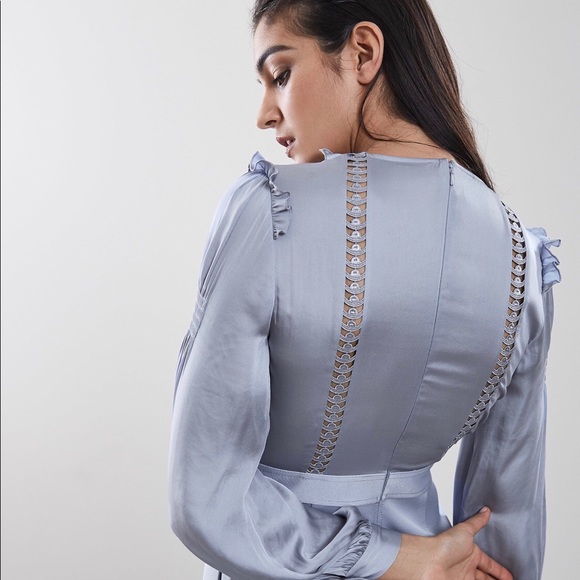 Reiss Ruffle Detail Dress - Picture 6 of 6